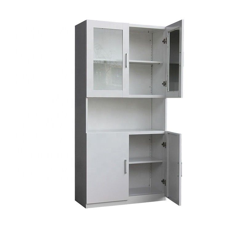 Pharmacy Furniture Floor Standing Lockable Medicine Cupboard
