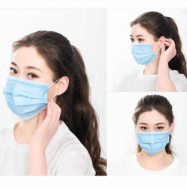 4 Layers Nonwoven 50 Pcs Earloop Surgical Mask